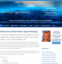 Blue Moon Hypnotherapy Website